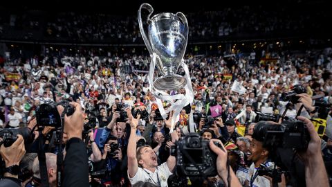 Real Madrid defeated Liverpool in this year's Champions League final in Paris. 