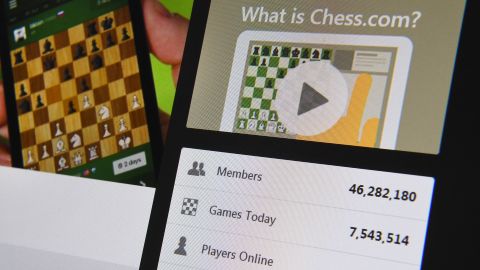 Online chess, including platform Chess.com, has grown year on year. 