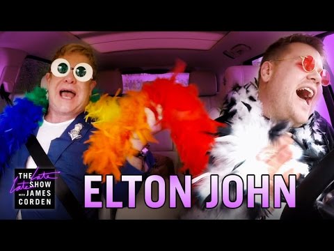 Video Elton John Carpool Karaoke