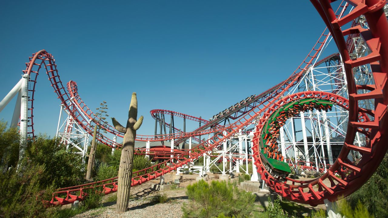 With seven inversions, Viper has been thrilling riders since 1990.
