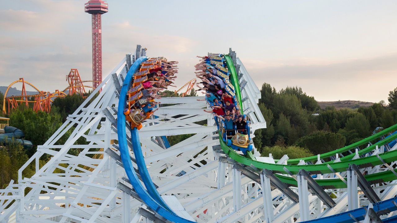 Twisted Colossus is an old wooden roller coaster redone with a steel track. Lewison said it's 