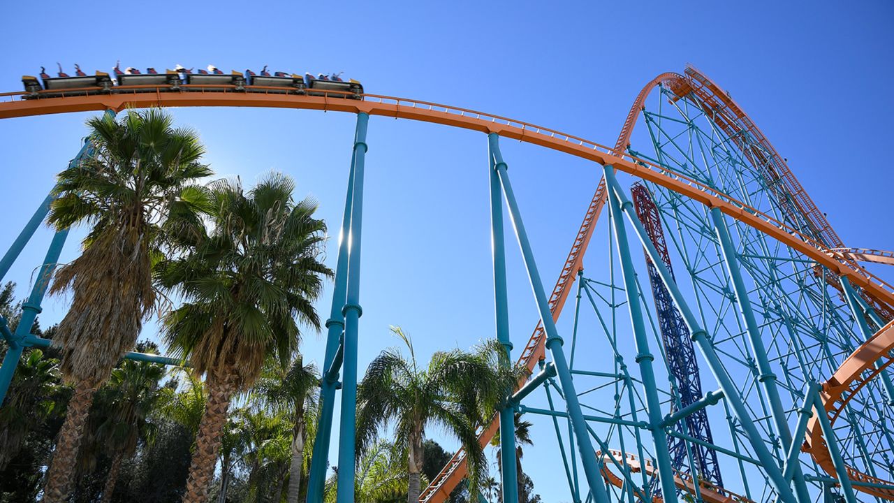 Martin Lewison said Goliath has the biggest drop of any traditional-style roller coaster at Six Flags Magic Mountain.