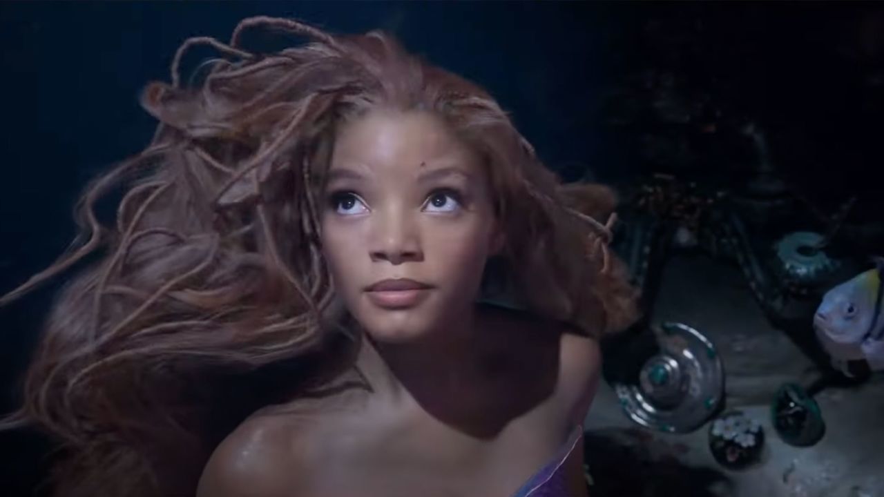 A still featuring Halle Bailey from 