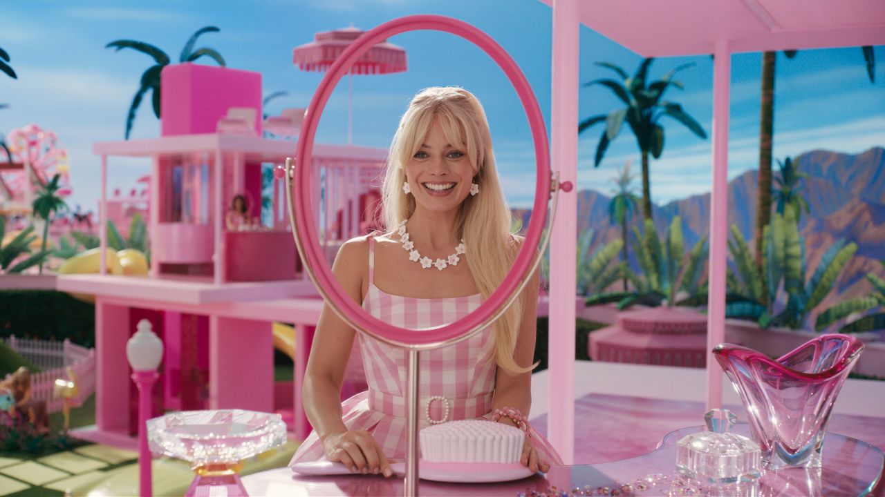 Margot Robbie as Barbie in... 