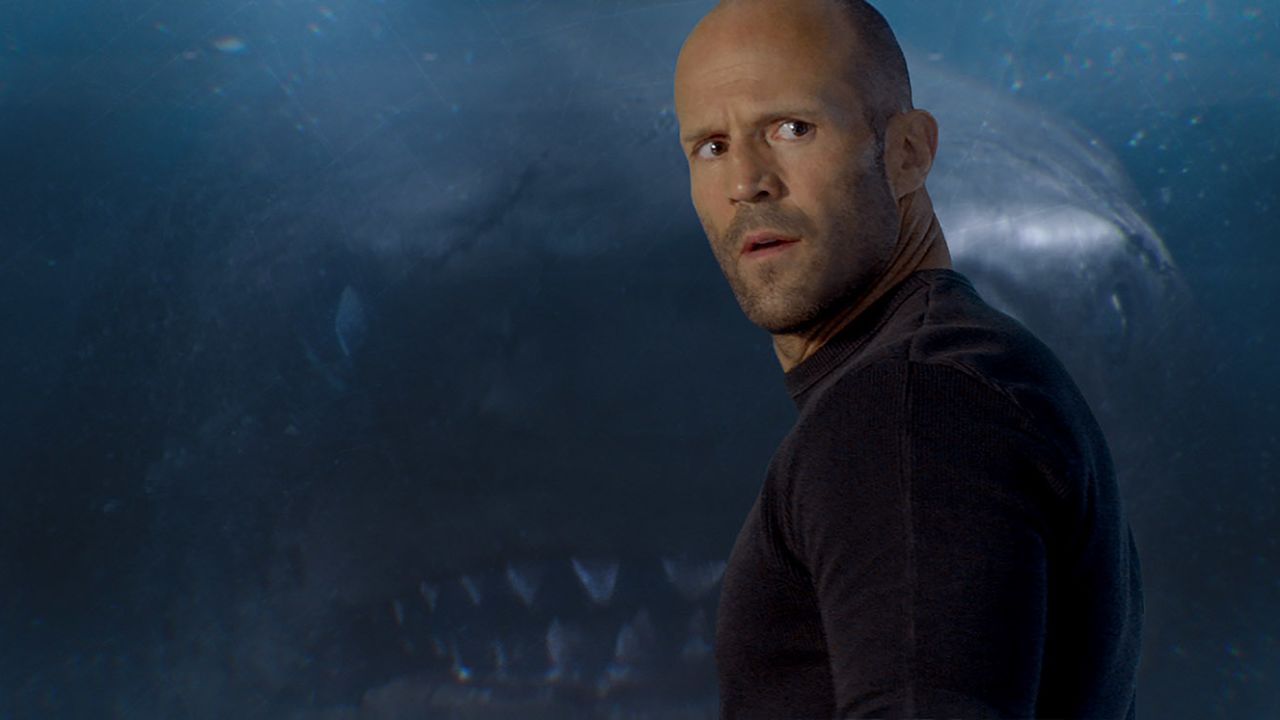 Jason Statham, here in 'The Meg,' returns to star in the prequel.