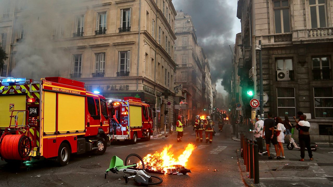 Marseille saw several consecutive nights of rioting after the killing of Nahel Merzouk.