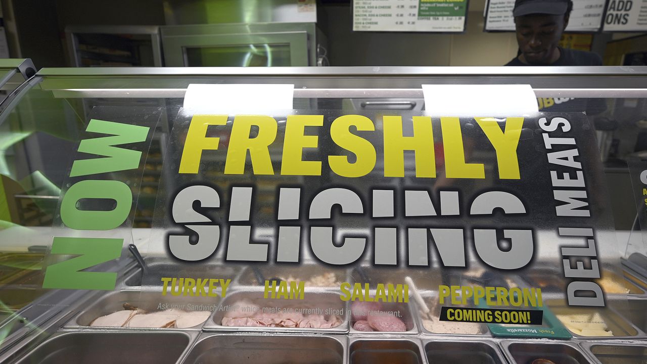 Subway added freshly sliced meat this week.