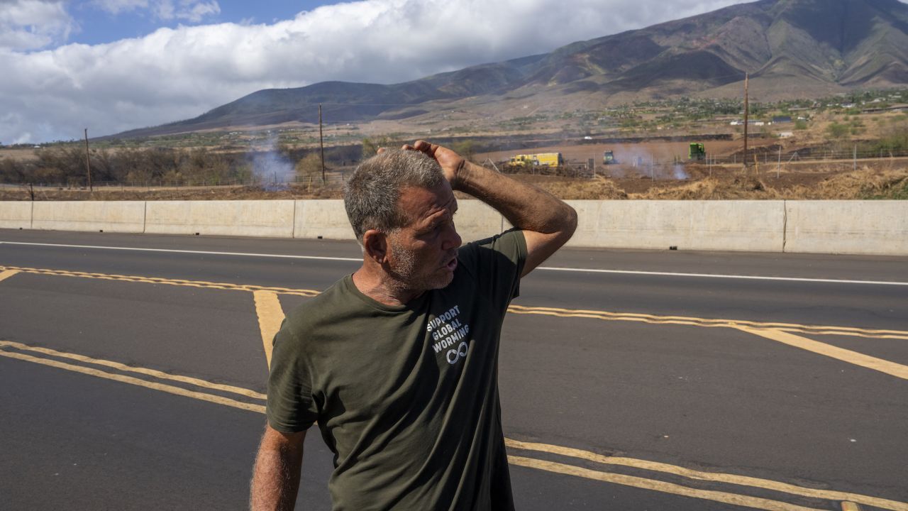 Eddy Garcia said he hopes people will help, but not try to see the devastation for themselves.