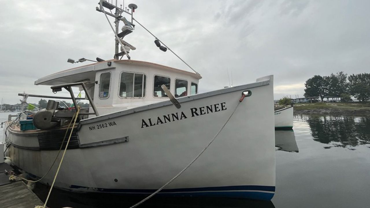 The Alanna Renee, Konchek's gillnetting boat. 