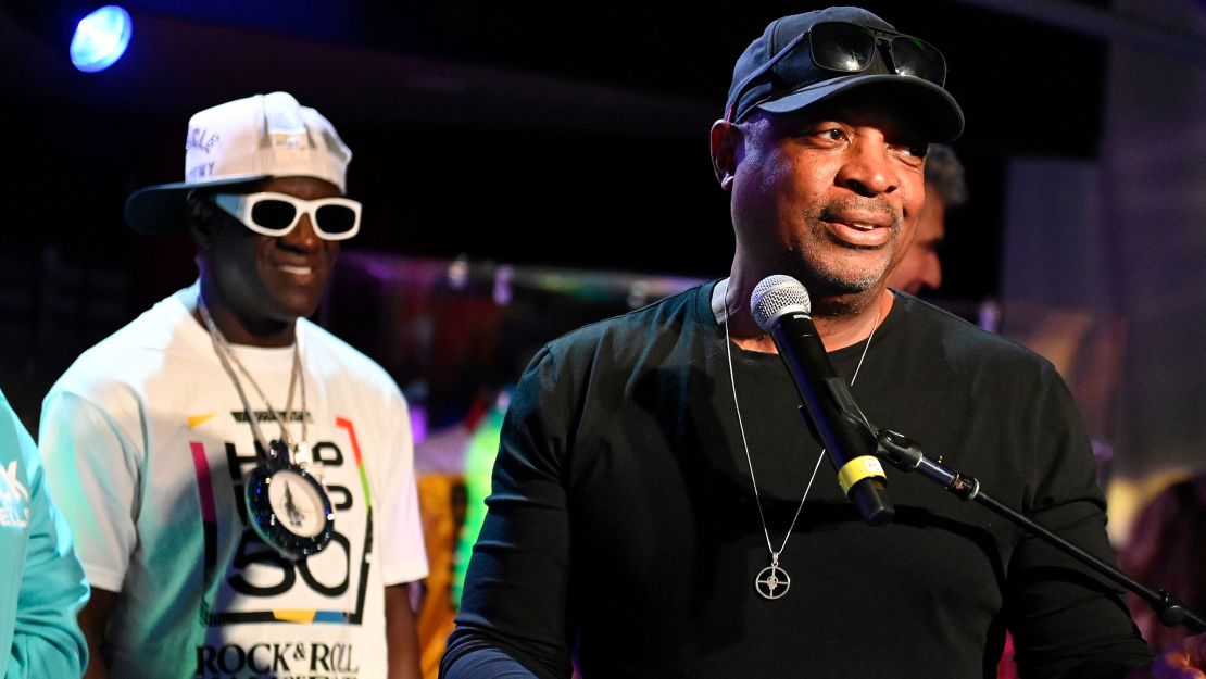Chuck D at the Roll Hall of Fame in June.