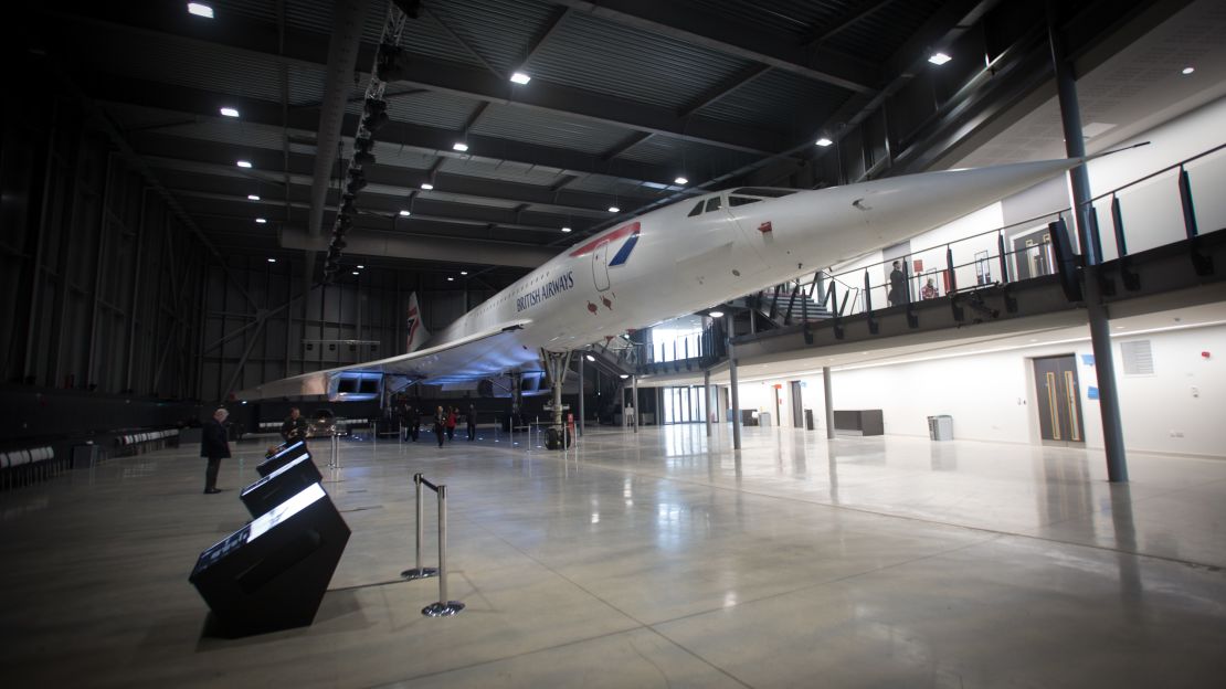 Concorde Alpha Foxtrot, the aircraft photographed by Whyld, is now on display at Aerospace Bristol.
