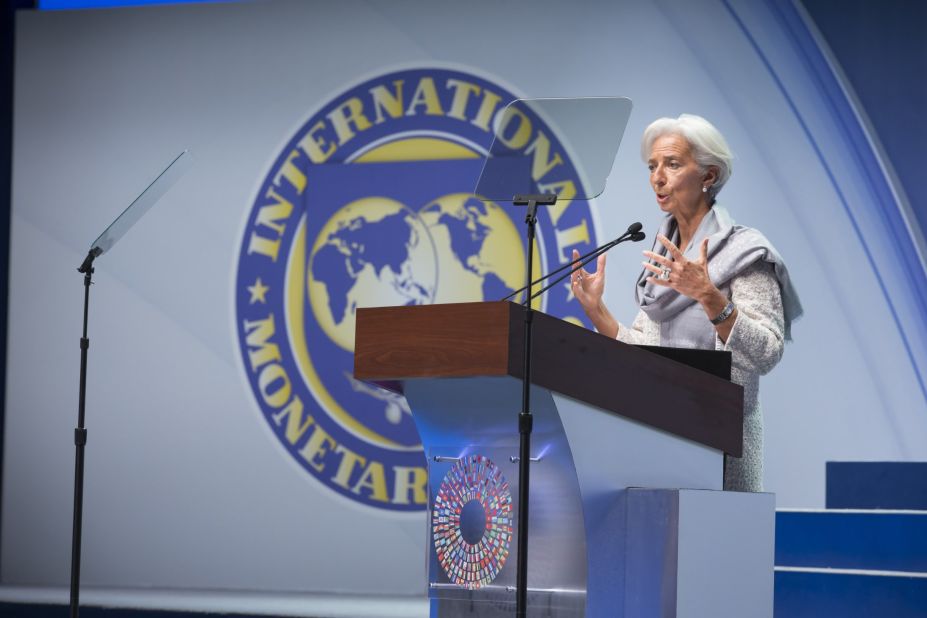 In June 2011 Lagarde was appointed as the 11th Managing Director of the<a href=