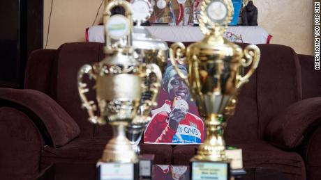 At the home of Agnes Tirop&#39;s parents, a small table in the corner of the living room displays some of her medals, a tribute to a daughter whose big dreams came true. 