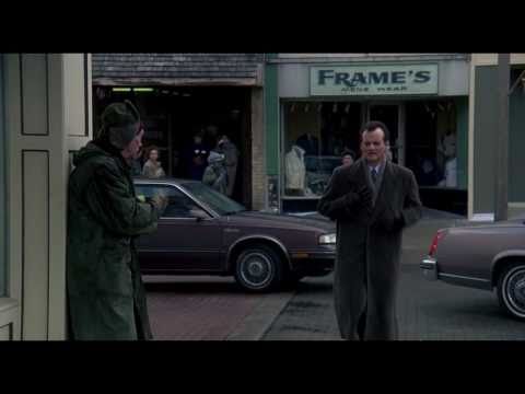 Video Groundhog Day - all scenes with the old homeless man